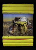 Yellow Truck, Montana Photography, Color
