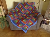 Russell Eng's Log Cabin Variation Throw