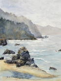 NorCal Coast Watercolor
