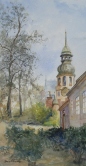 Monastery Watercolor