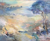 Dominique Caron's Clearing 48x60'