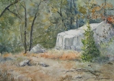Yosemite Granite Watercolor