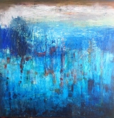 Blue Forest 36x36