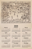 Russell Eng's 2020 Calendar