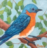 Bluebird Friend II Oil
