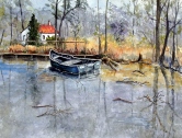 Baker Pond 4 Watercolor