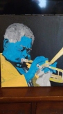 Dizzy Gillespie Acrylic