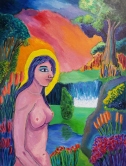 Russell Eng's Nude in Magical Landscape