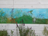 carole's garden mural