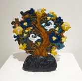 Tree of Life: Yellow Flowers Ceramic