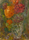 Flowers in a Vase Oil