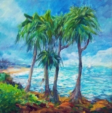 Hawaii Palms Acrylic