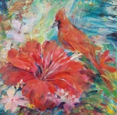 Red Bird Acrylic