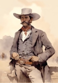 A Western Gentleman Digital/Graphics