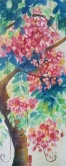 Cherry Tree Watercolor