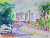 Town Watercolor