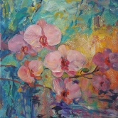 Orchids Acrylic