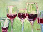 Michelle Mendoza's Original Green Flight of Wine