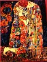 Astrid Rusquellas's The lovers in copper, homage to Klimt