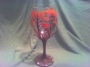 Kanozzi's Handpainted Glassware's Handpainted Wine Glass