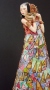 Astrid Rusquellas's Pyramid Woman, Homage to Gustav Klimt