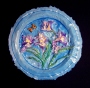 Pauline Crowther Scott's Iris Plate