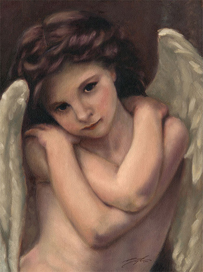 Cupidon-After Bougureau 1875