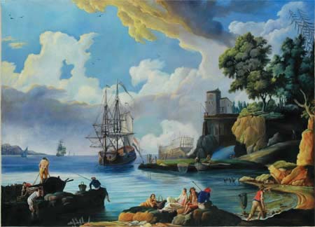 18th Century marine painting