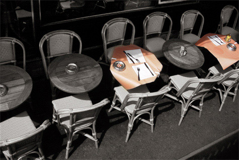Empty Cafe, Paris