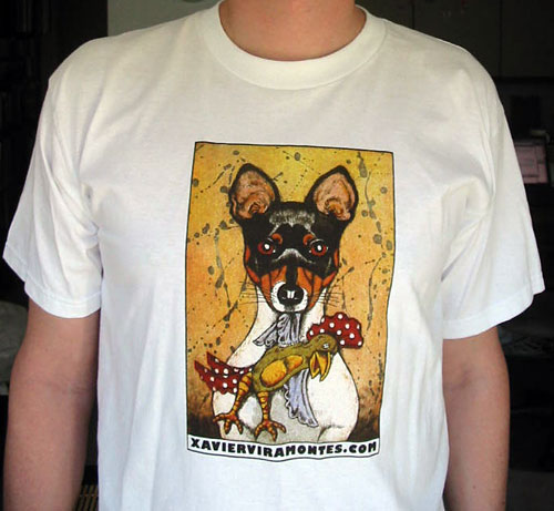 T- SHIRT: MIKEY THE DOG.
