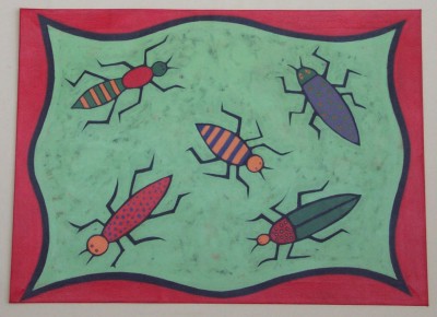 Bugs Floorcloth