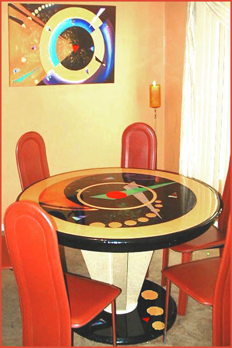 Custom Table and Painting