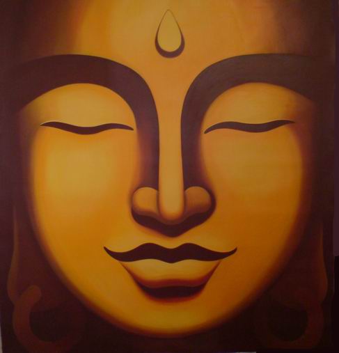 Saffron Buddha
