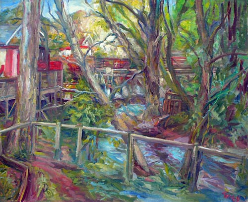 The Creek, Backyard of Anita, Rudi and Stefanie (2001)