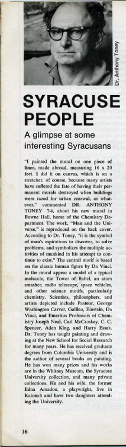 Syracuse Alumni News pg.2 (1969)