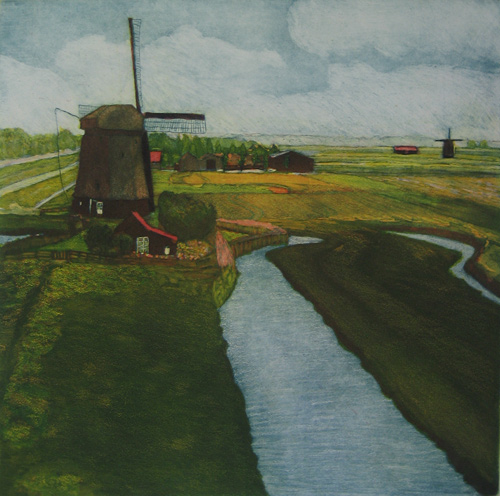 World Views V: Dutch Windmills (Holland)
