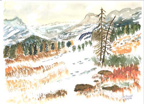 Winter in Loagan Pass #91