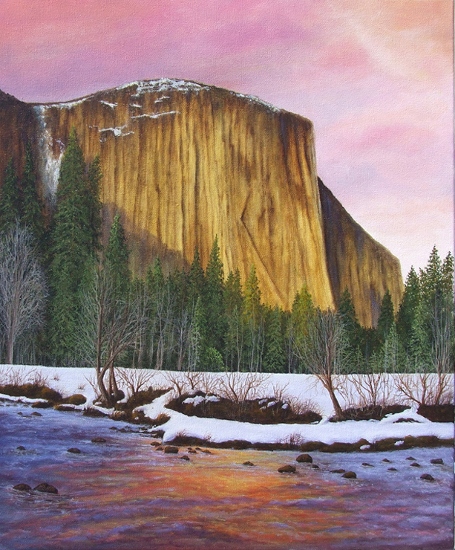 Winter Sunrise - Yosemite
