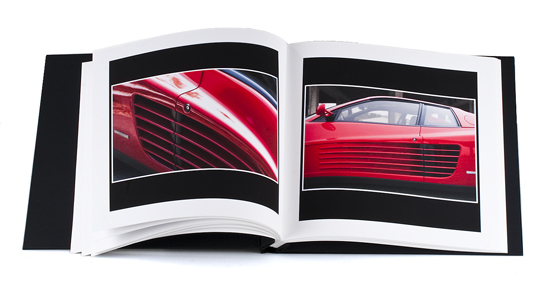 The Ferrari Testarossa Art Photography Book (Page Samples B)