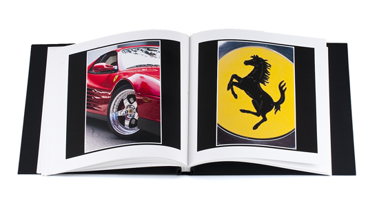 The Ferrari Testarossa Art Photography Book (Page Samples E)
