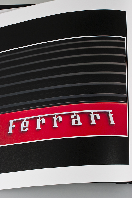 The Ferrari Testarossa Art Photography Book (Page Sample K)