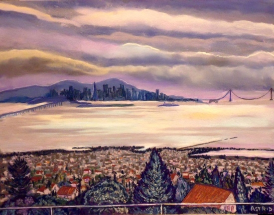 Berkeley Hills, View from the terrace