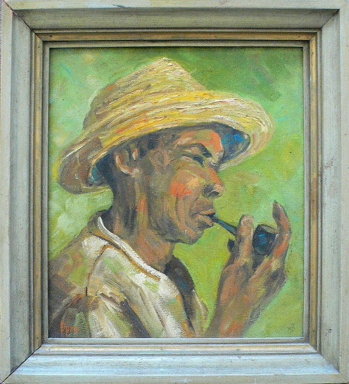 Guy with pipe
