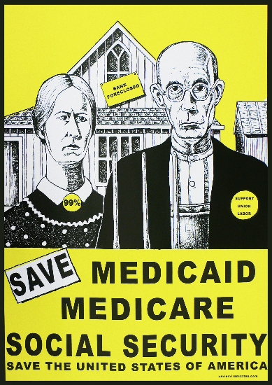 Save Medicaid, Medicare + Social Security