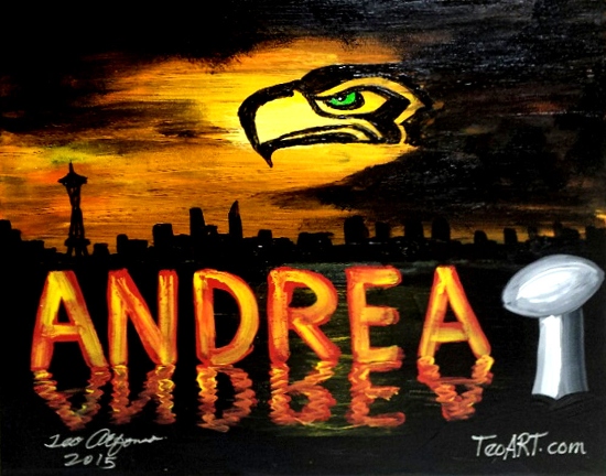 SEAHAWKS STORM FOR ANDREA