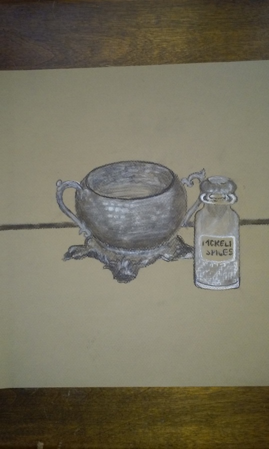 Drawing of fancy mug