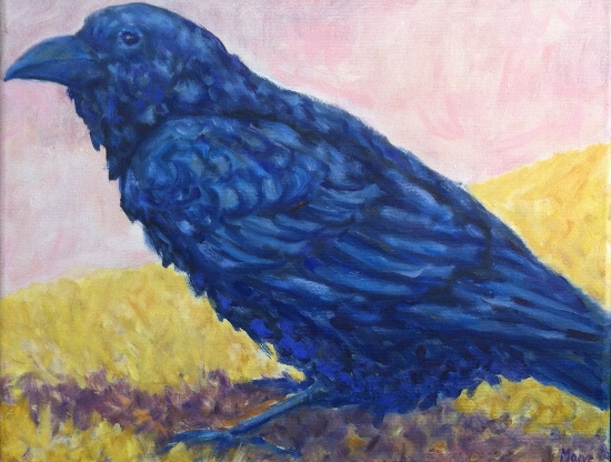 Maeve Croghan's Golden Field Raven I