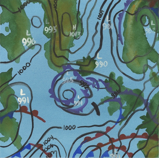 Lorraine Capparell's Weather Map