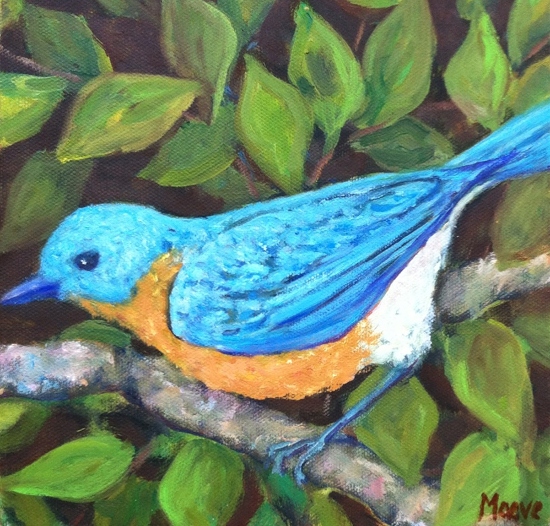 Maeve Croghan's Blue Bird of Happiness