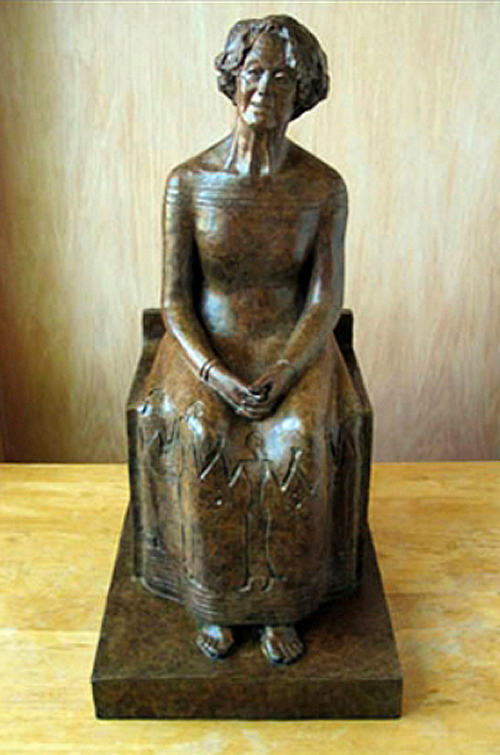 Crone Enthroned (Front View)